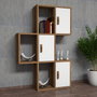 Hanah Home Flora - Nogal y Blanco